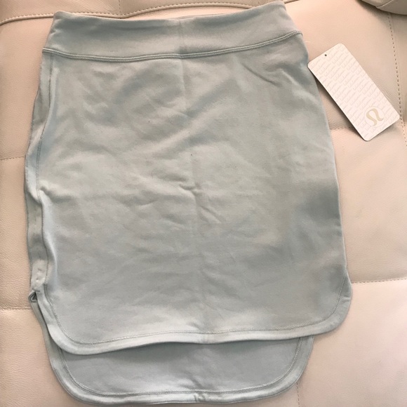 NWT MTYG LULULEMON CITY SKIRT MINTY GREY - - 4 - Picture 3 of 7